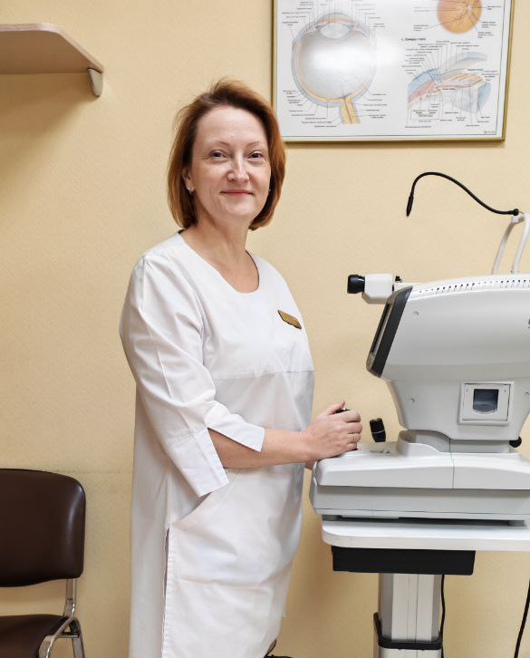 Офтальмолог с 20‑летним опытом: забота о вашем зрении.